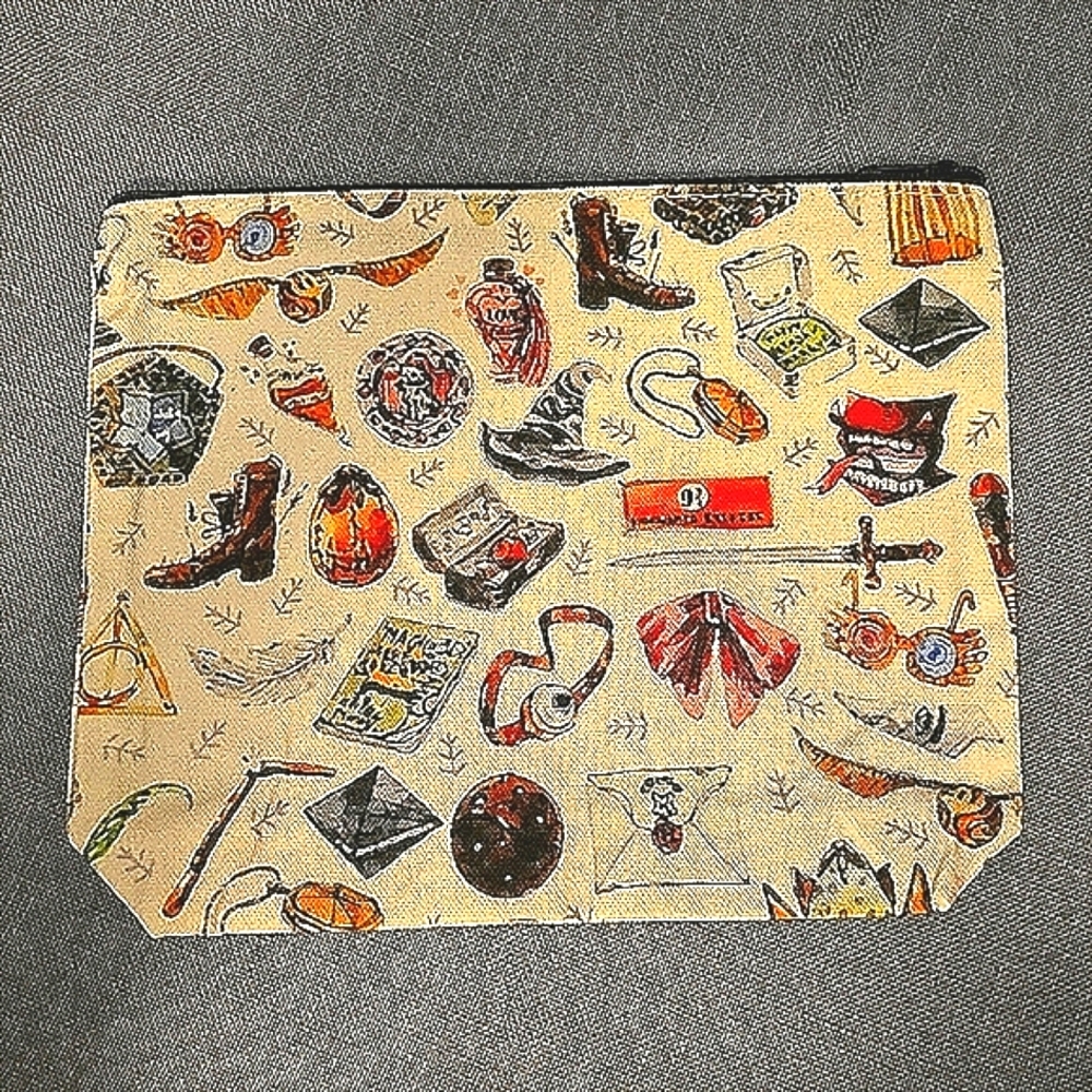 Halloween Items Zipper Bag